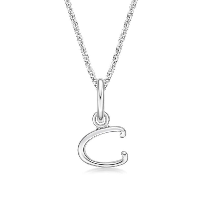 Picture of 'C' FOR CHARLIE, MINI PEND. with CHAIN